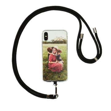 Mobiltelefonkæde - Sort