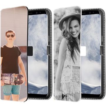 Samsung Galaxy S8 - Lav dit eget Tegnebogs Cover (Front Print)