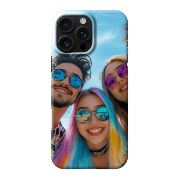 Iphone 16 Pro Max - Lav dit eget Fuld Print Hard Cover