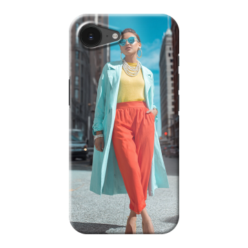iPhone 17e - Lav dit eget Fuld Print Hard Cover