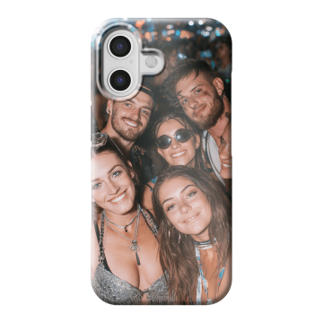 IPhone 17 - Lav dit eget Fuld Print Hard Cover