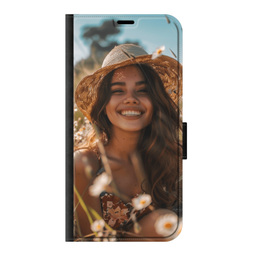 iPhone 16 Plus - Lav dit eget Tegnebogs Cover (Front Print)