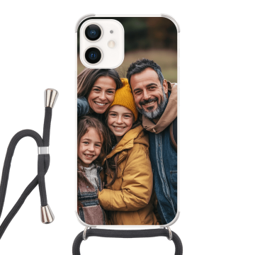iPhone 12 Mini - Lav dit eget Cover med Snor (Crossbody)