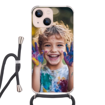 iPhone 13 Mini -  Lav dit eget Cover med Snor (Crossbody)