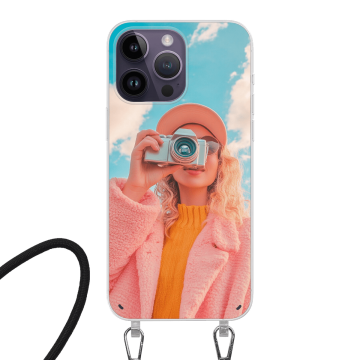 iPhone 14 Pro - Lav dit eget Cover med Snor (Crossbody)