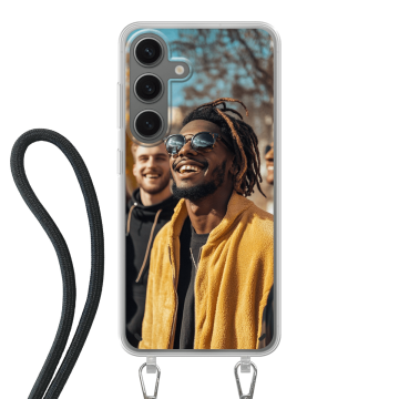 Samsung Galaxy S25 - Lav dit eget Cover med Snor (Crossbody)