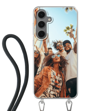Samsung Galaxy S24 FE - Lav dit eget Cover med Snor (Crossbody)