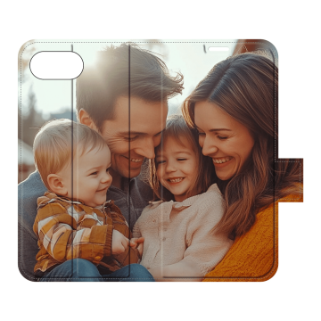 Iphone 16e - Lav dit eget Tegnebogs Cover (Fuld Print)