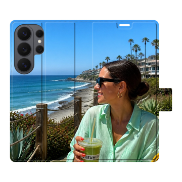 Samsung Galaxy S26 Ultra - Lav dit eget Tegnebogs Cover (Fuld Print)