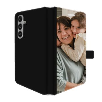 Samsung Galaxy S24 - Lav dit eget Tegnebogs Cover (Front Print)