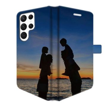 Samsung Galaxy S24 Ultra - Lav dit eget Tegnebogs Cover (Fuld Print)