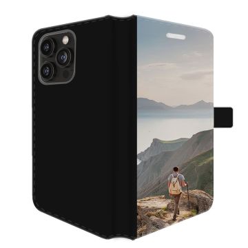 iPhone 14 Pro Max - Custom Wallet Case (Front Printed)