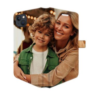 Iphone 15 Plus - Lav dit eget Tegnebogs Cover (Fuld Print)