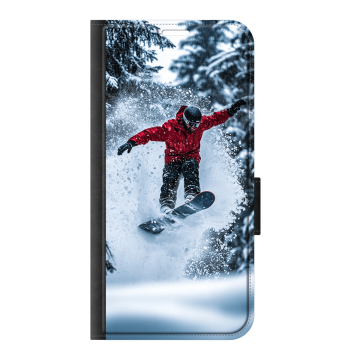 Iphone 16e - Lav dit eget Tegnebogs Cover (Front Print)