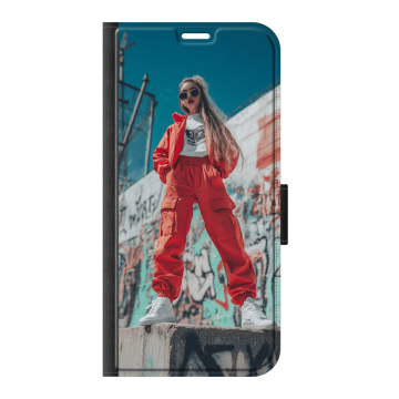 Samsung Galaxy A36 - Lav dit eget Tegnebogs Cover (Front Print)