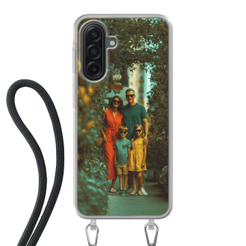 Samsung Galaxy A17 4G / A17 5G - Lav dit eget Cover med Snor (Crossbody)