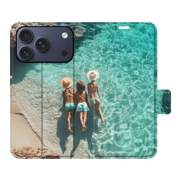 Iphone 17 Pro - Lav dit eget Tegnebogs Cover (Fuld Print)