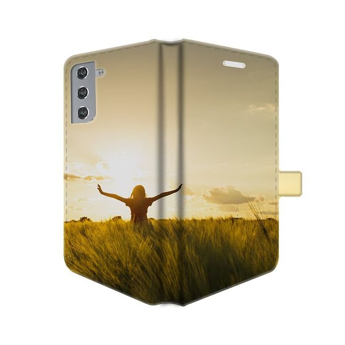 Samsung Galaxy S22 - Personalised Wallet Case (Full Printed)