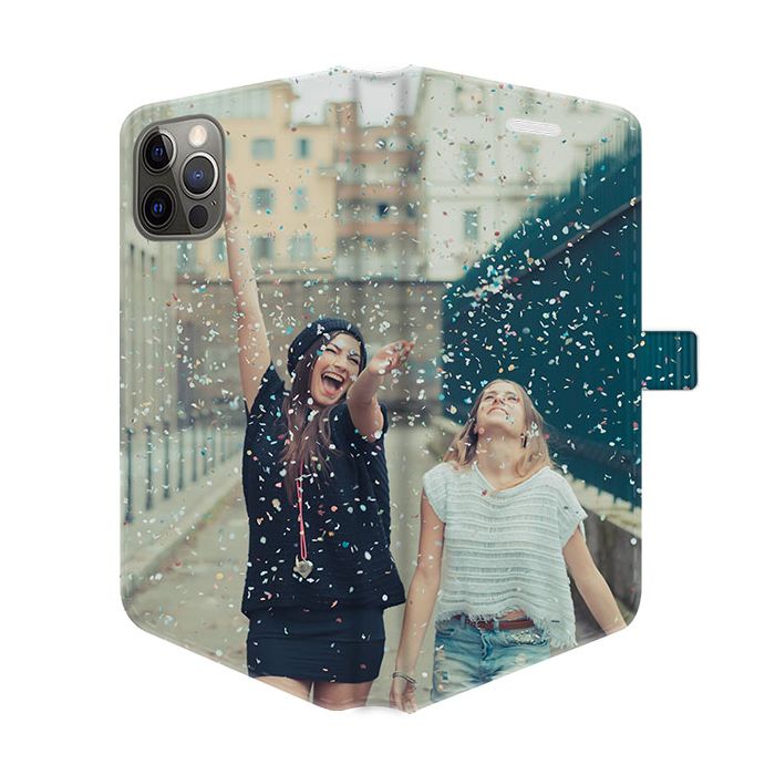 iPhone 12 Pro Max Personalised Full Printed Wallet Case