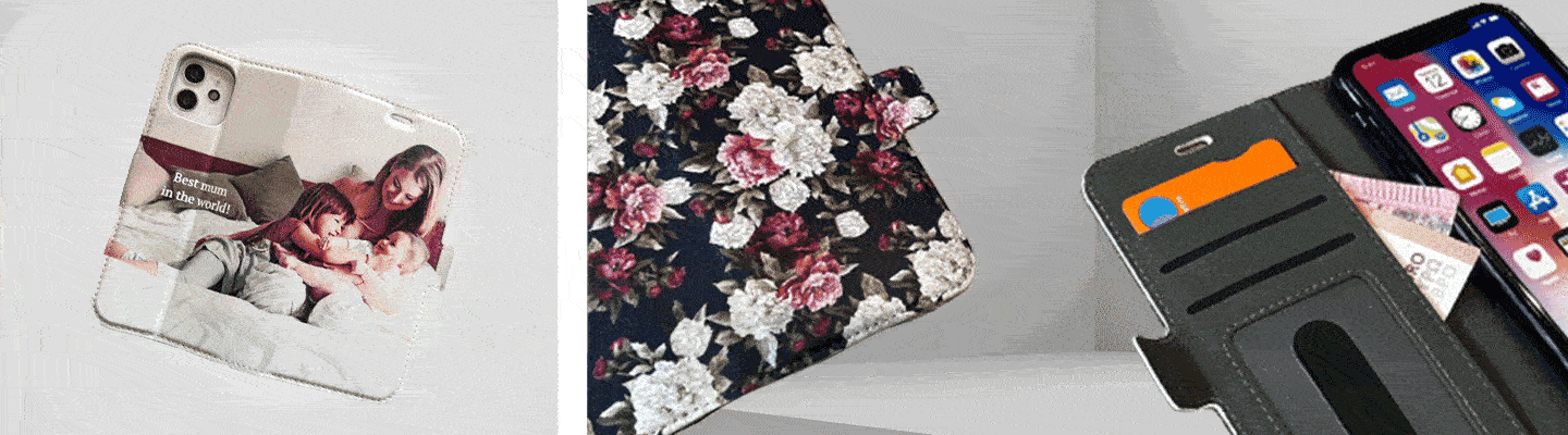 Tegnebogs Cover (Fuld Print) med personligt tryk